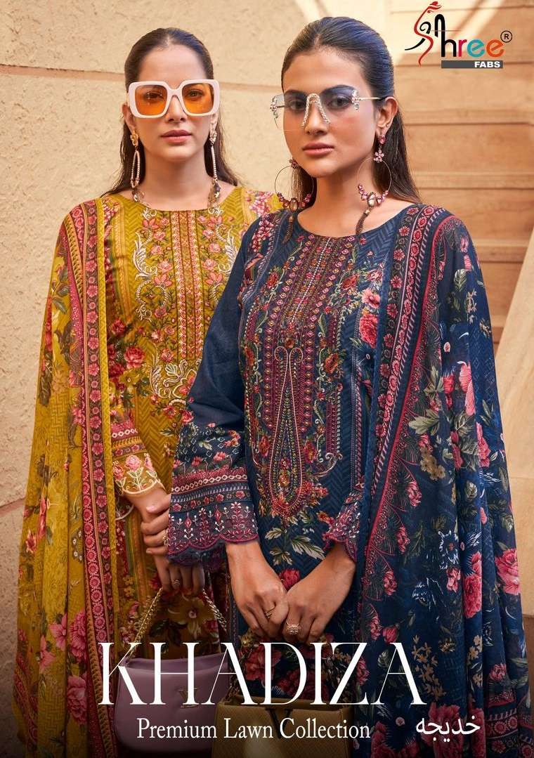 KHADIZA PREMIUM LAWN COLLECTION BY SHREE